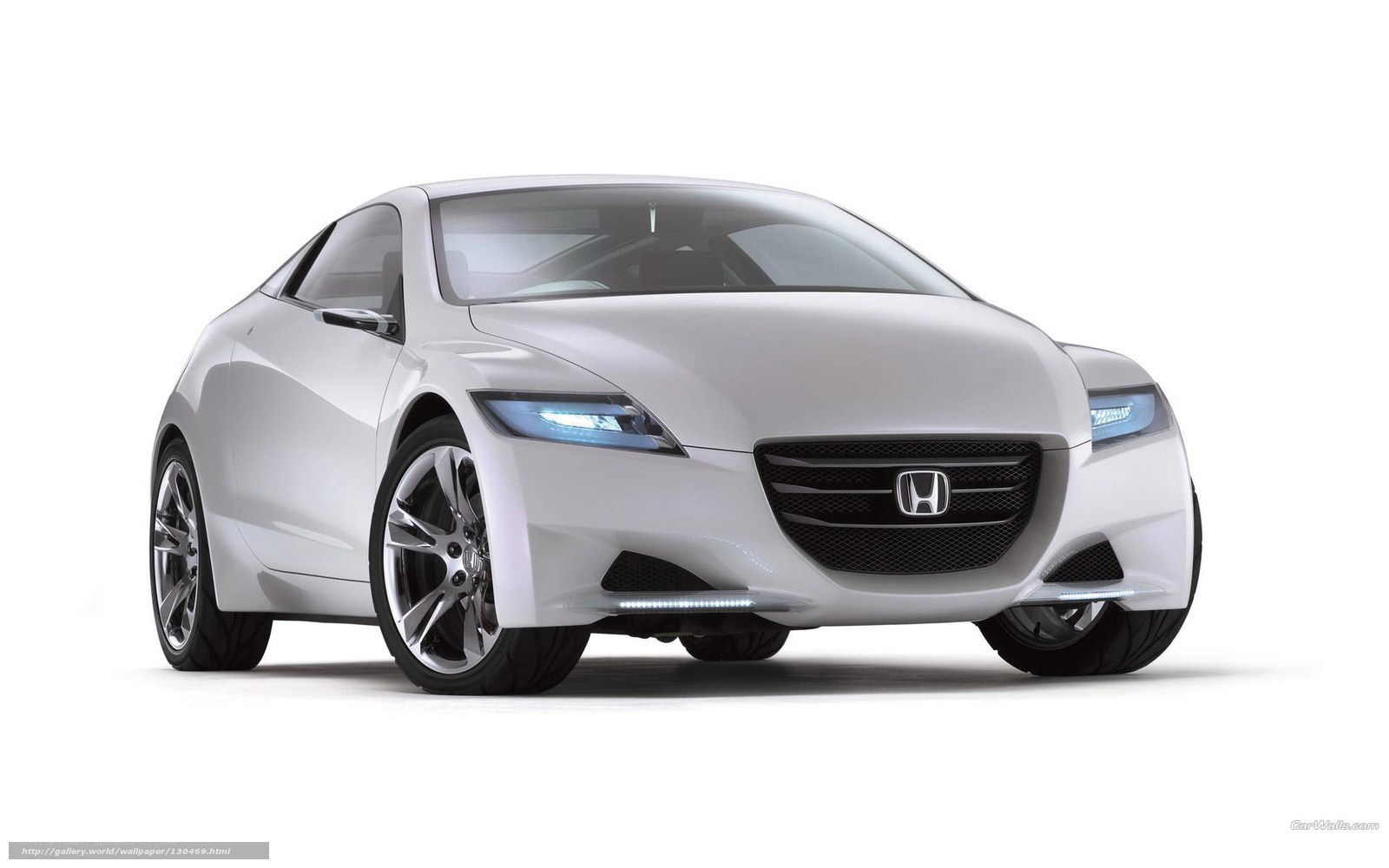 White Honda Concept Car