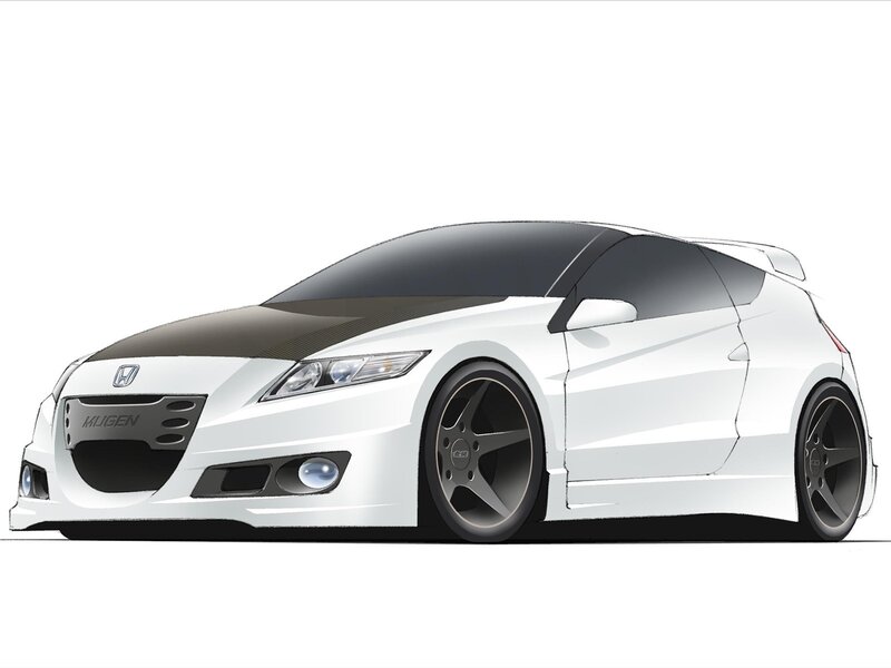 White Honda CR-Z