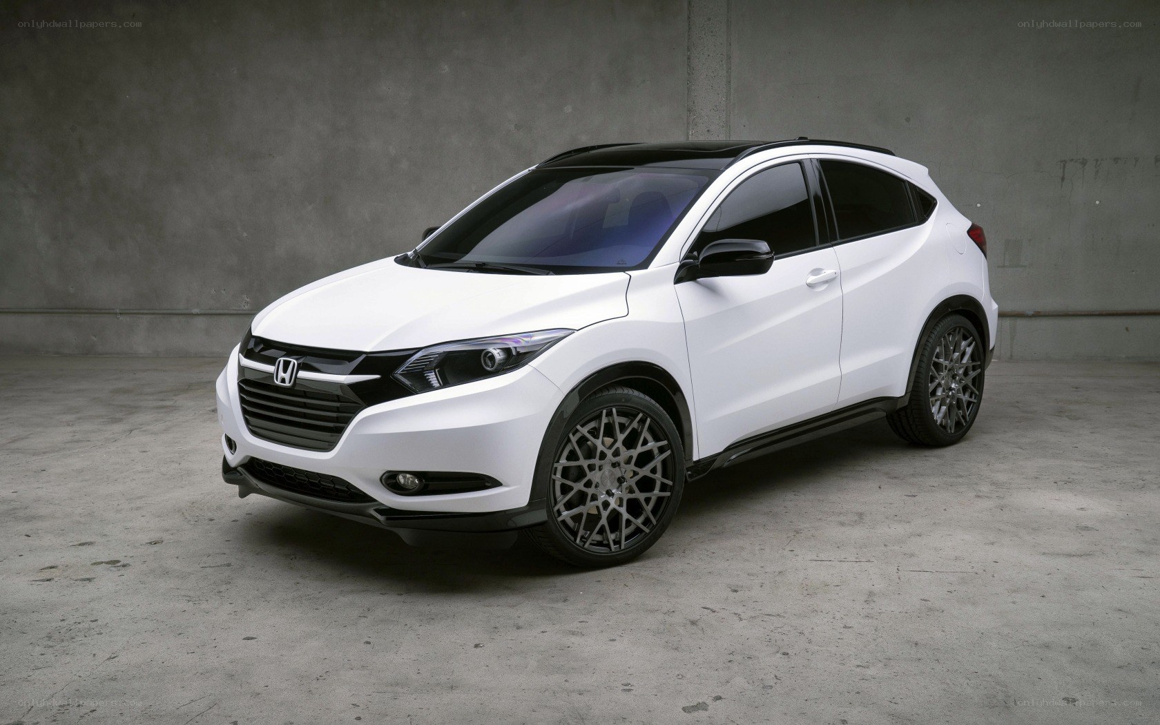 White Honda HR-V Concept