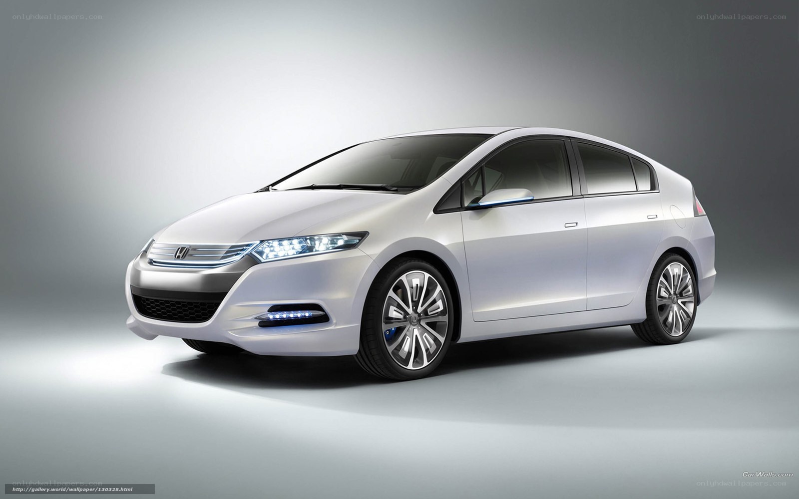 White Honda Insight Concept