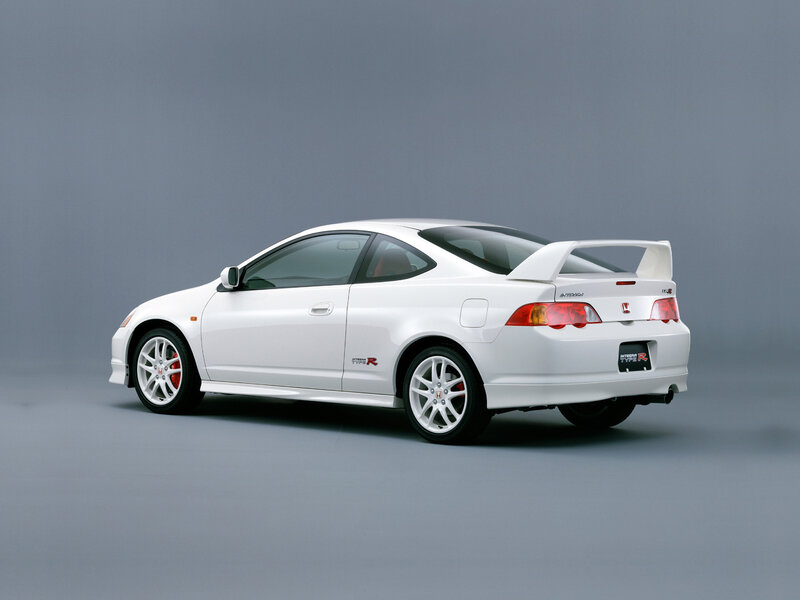 White Honda Integra Type R — Neutral, Photograph