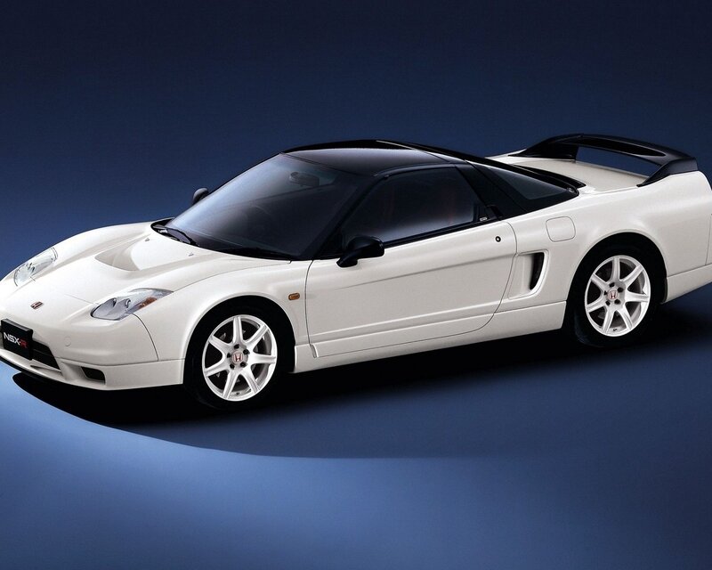 White Honda NSX-R — Dramatic, Photograph