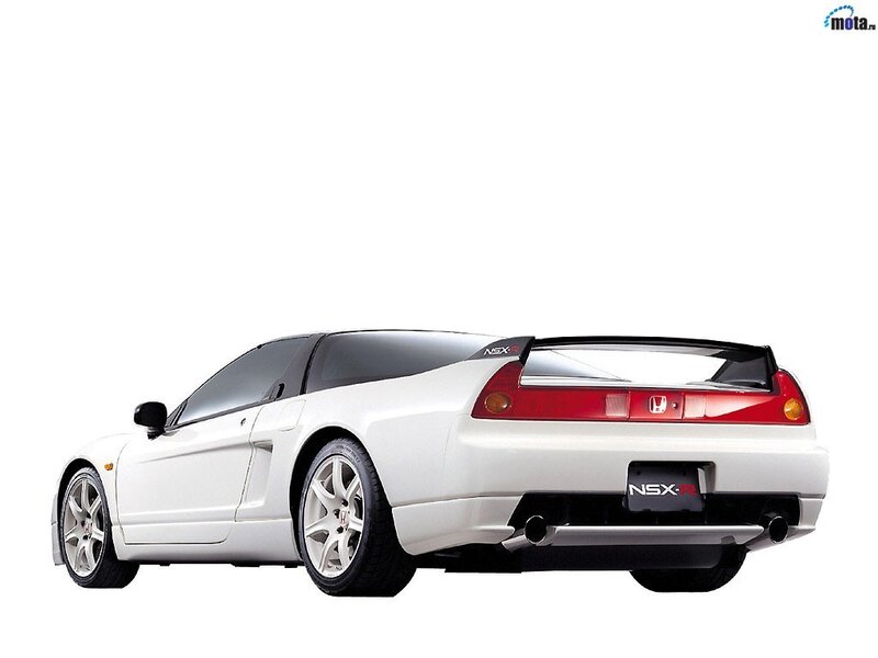 White Honda NSX-R — Neutral, Photograph
