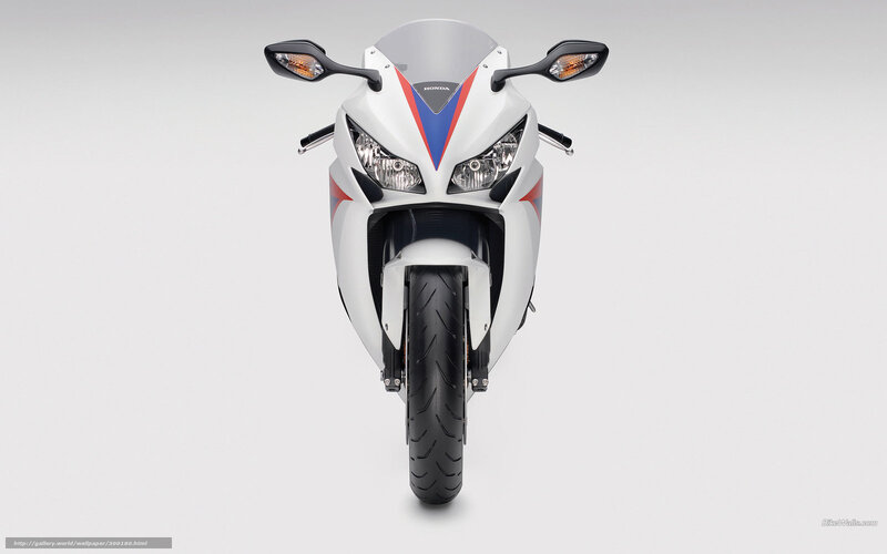 white honda sport motorcycle