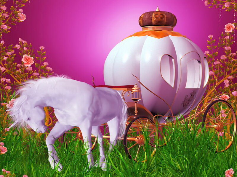White Horse and Carriage