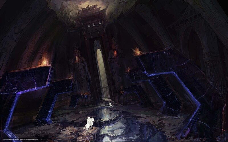 White Horse in Ruin