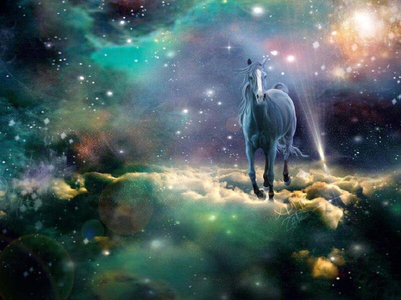 White Horse in Space