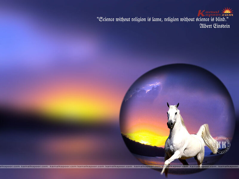 White Horse in Sphere