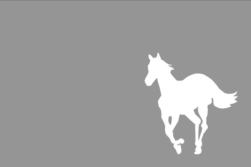 White Horse Silhouette