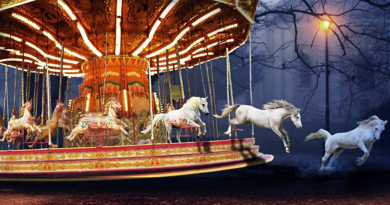 White Horses on Carousel