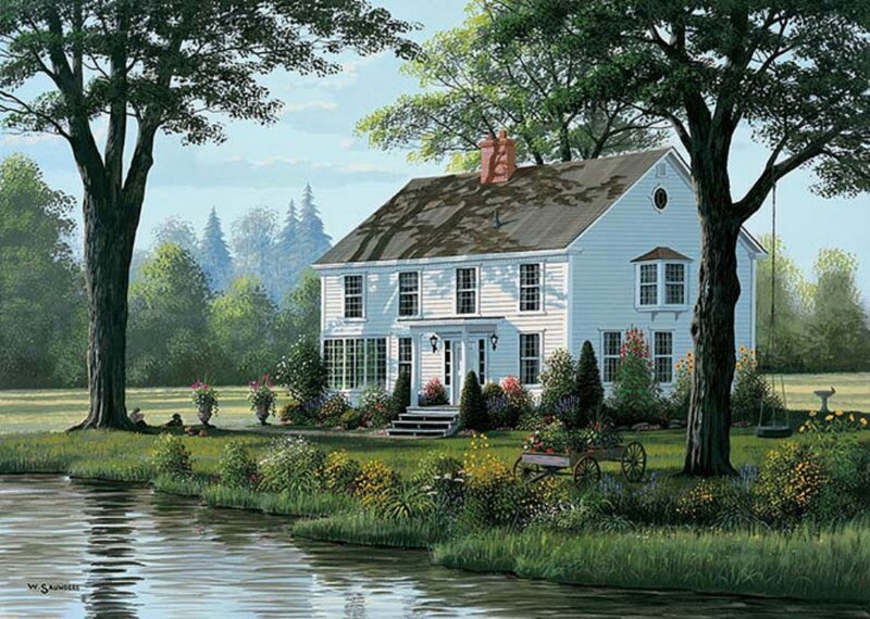 White House by River