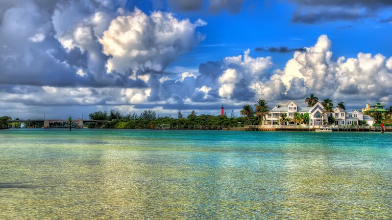White House by Water — Blue