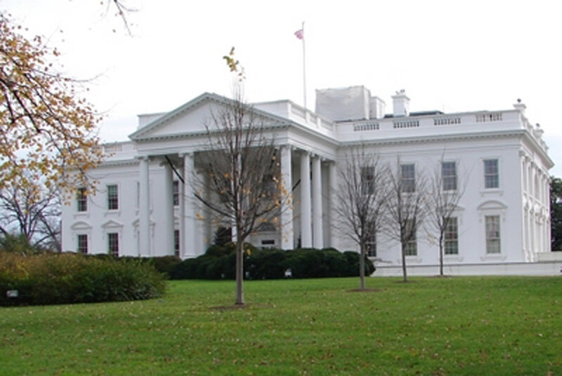 White House exterior view
