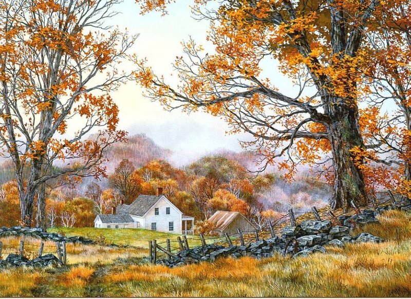 White House in Autumn