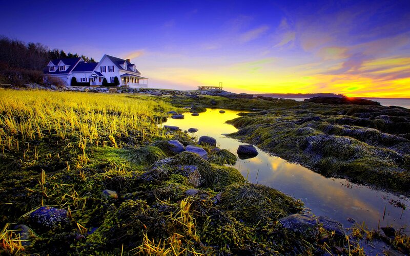 White House on Coast