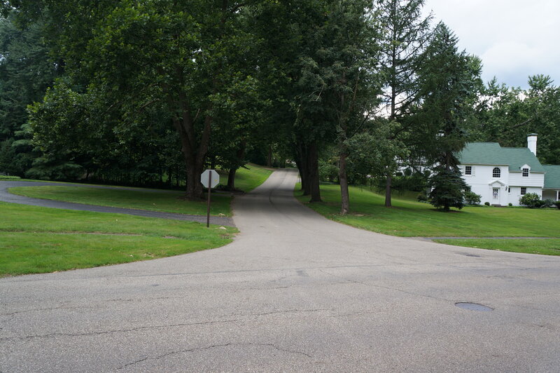 White House on Hill — Green, Serene, Afternoon, Photograph