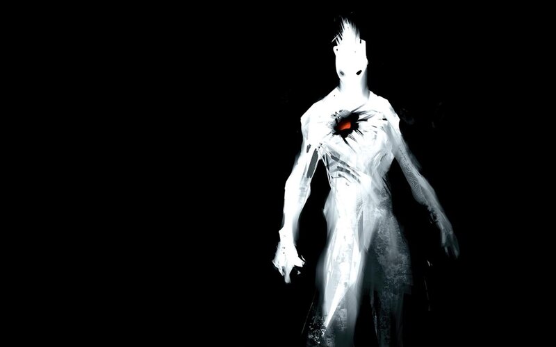 White Humanoid Figure