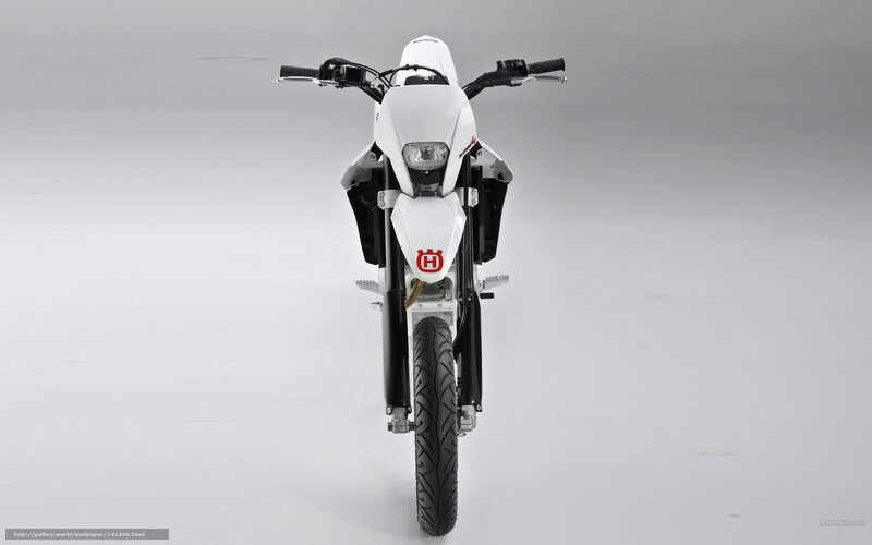 white husqvarna motorcycle