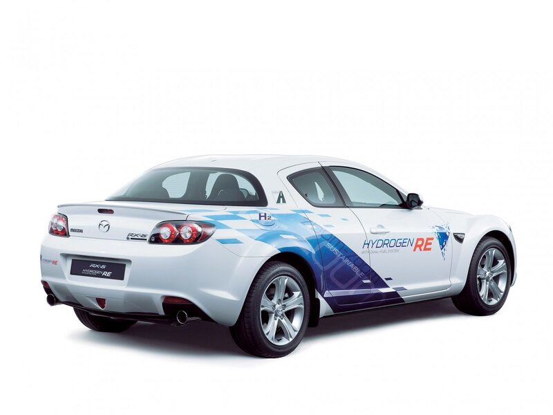 White Hydrogen Car — Neutral