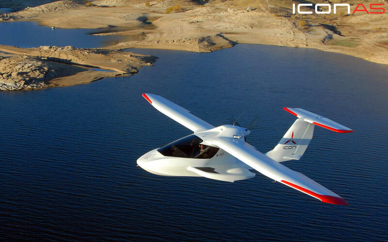 White ICON A5 Aircraft