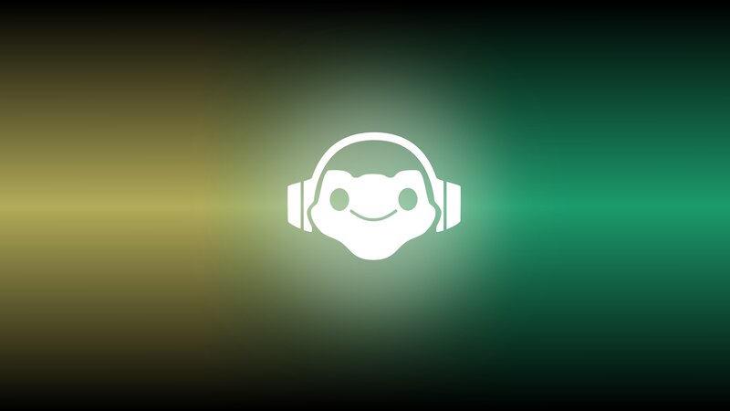 White Icon on Gradient