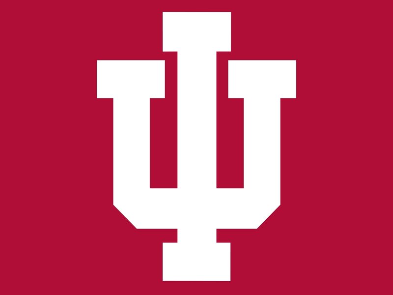 White IU Logo
