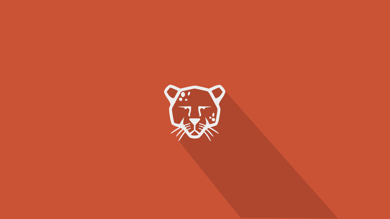 White Jaguar Head Outline