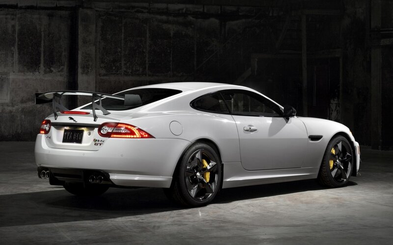 White Jaguar R-S GT Coupe