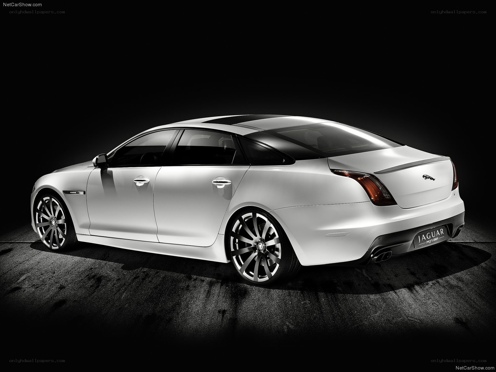 White Jaguar XJ Concept