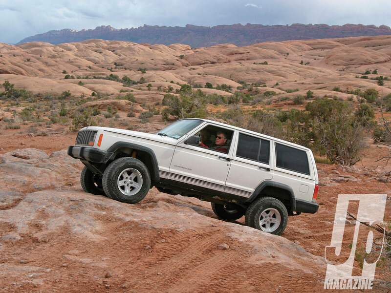 White Jeep Cherokee