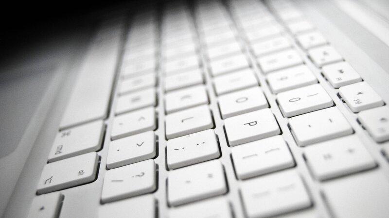 White Keyboard Keys