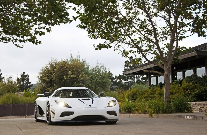 White Koenigsegg Agera R