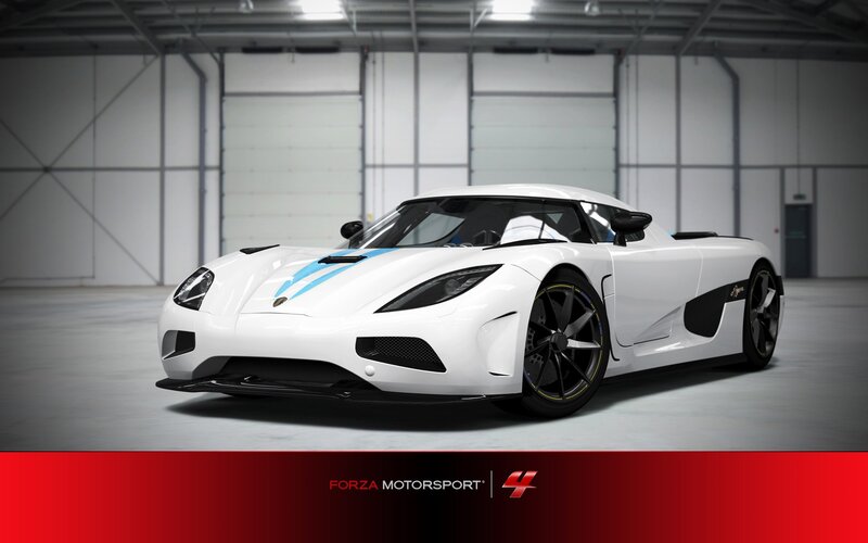 white koenigsegg agera