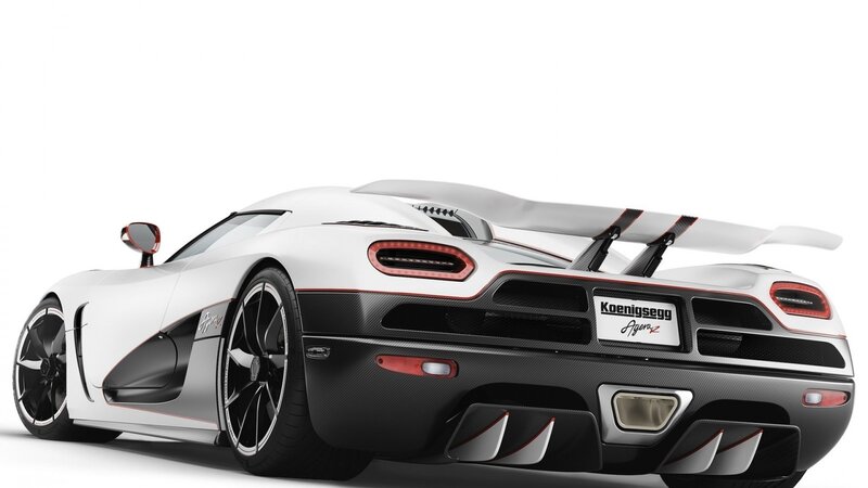 White Koenigsegg Agera Z