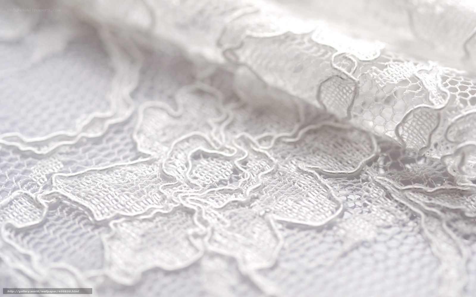 white lace fabric texture