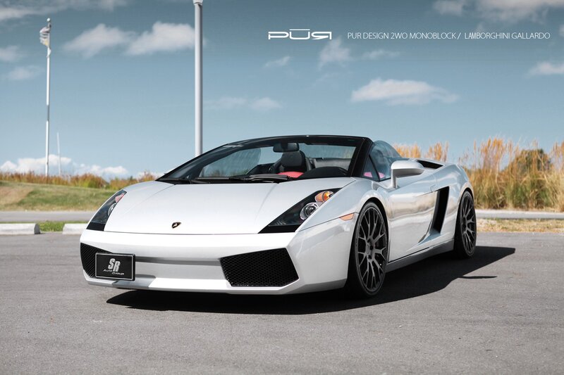 White Lamborghini Gallardo — Calm, Afternoon, Photograph, Car, Road