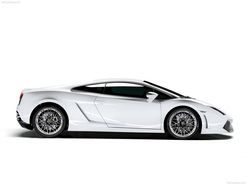 White Lamborghini Gallardo — Neutral, Car