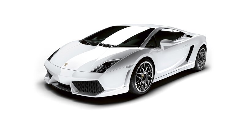 White Lamborghini Gallardo — Neutral, Photograph, Car, Wheels