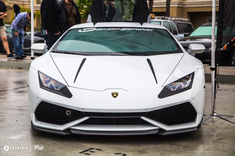 White Lamborghini Huracan — Calm, Photograph