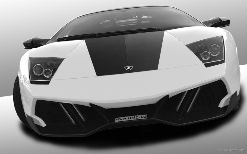 white lamborghini sports car