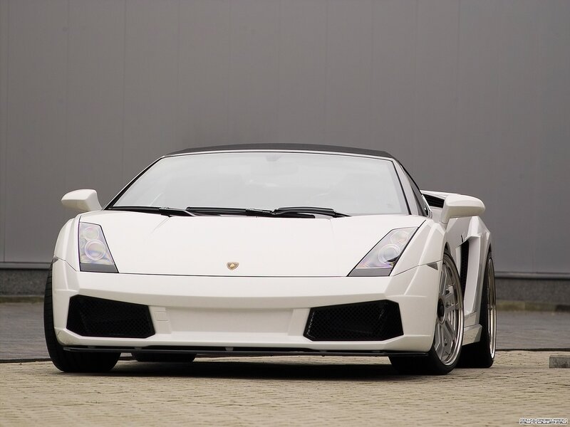 white lamborghini sports car