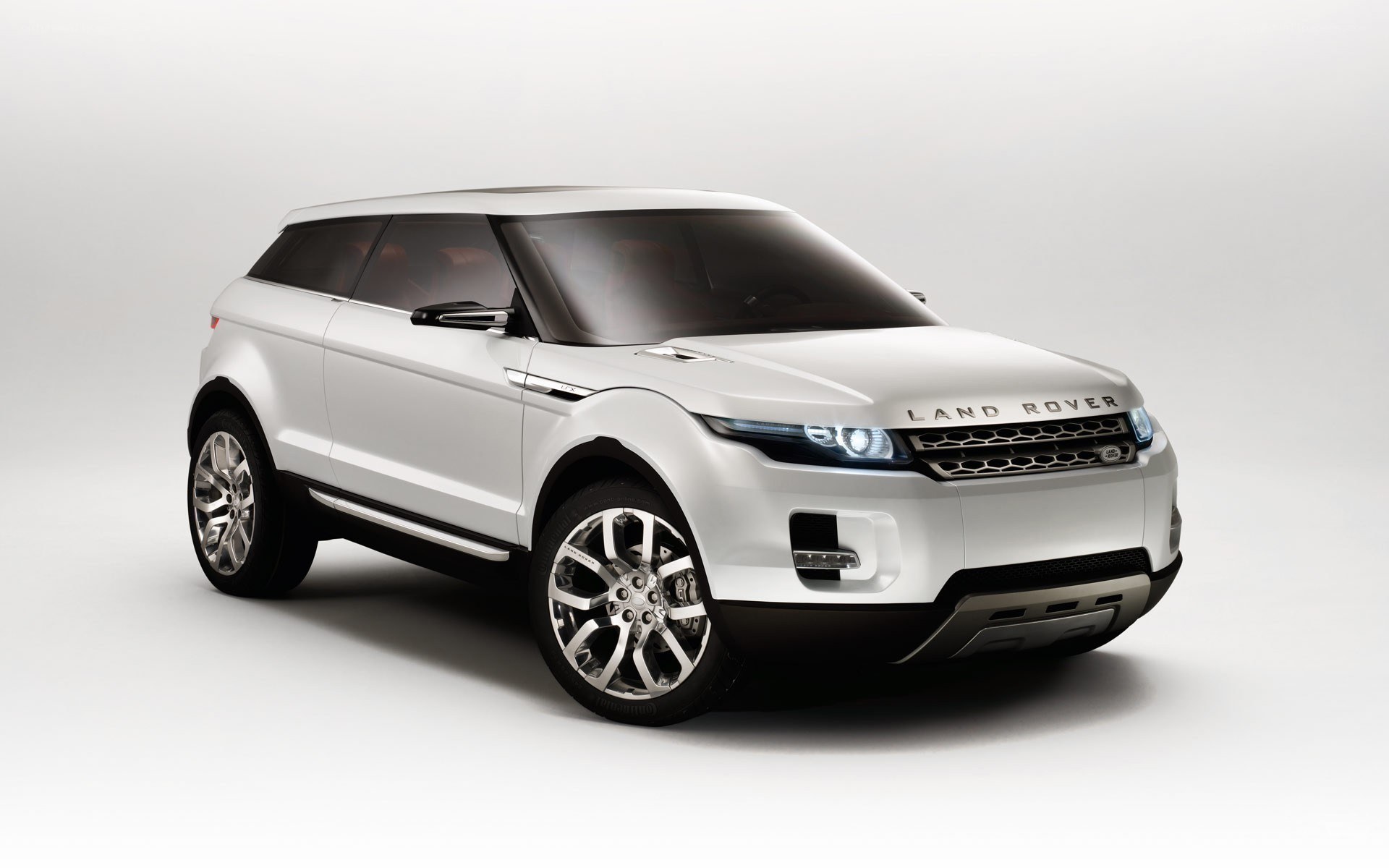 White Land Rover Concept