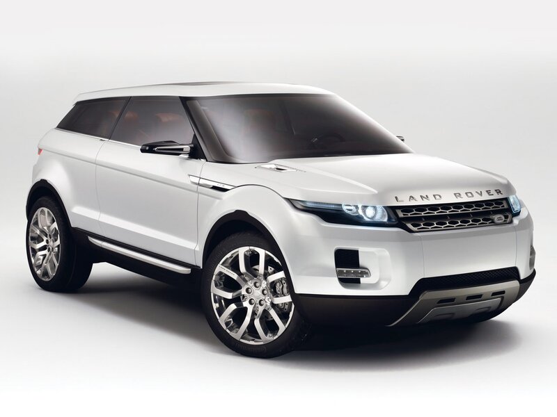 White Land Rover Concept