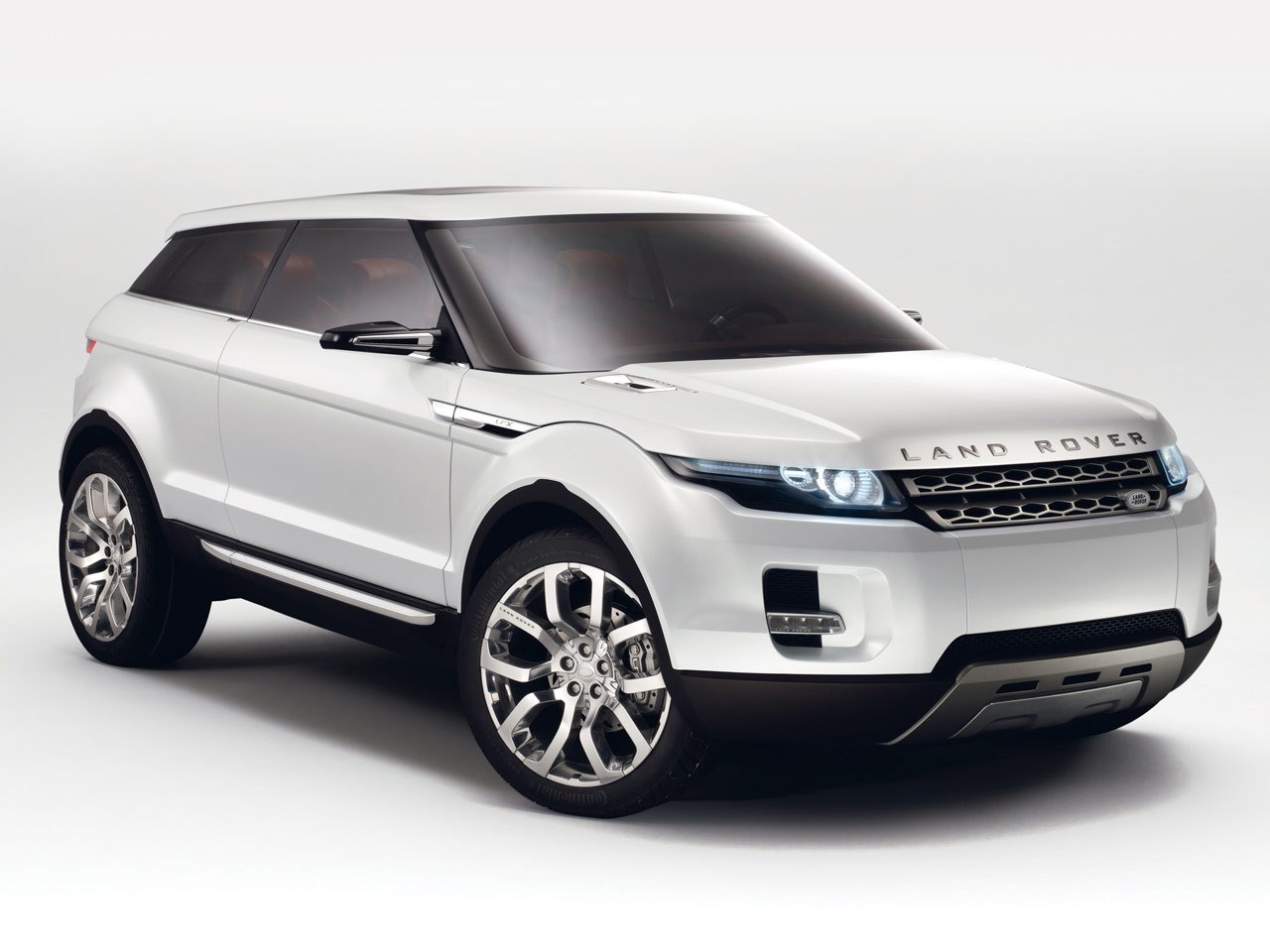 White Land Rover Concept