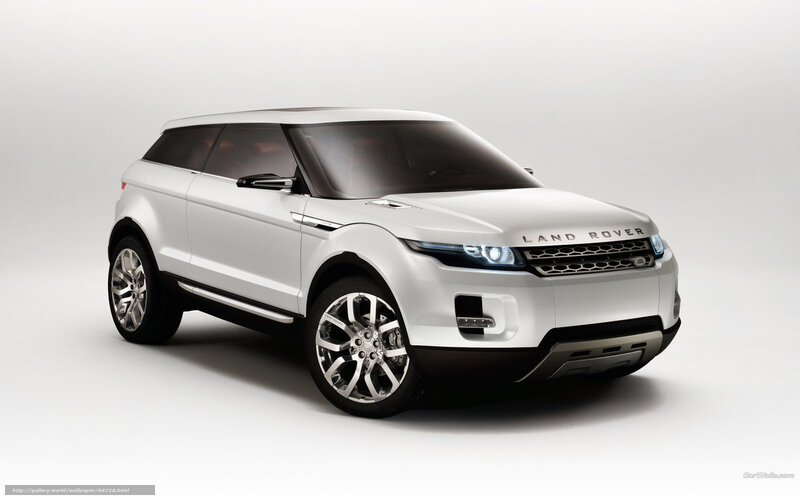 White Land Rover Concept — Neutral