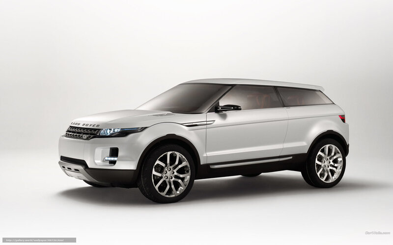 White Land Rover Concept