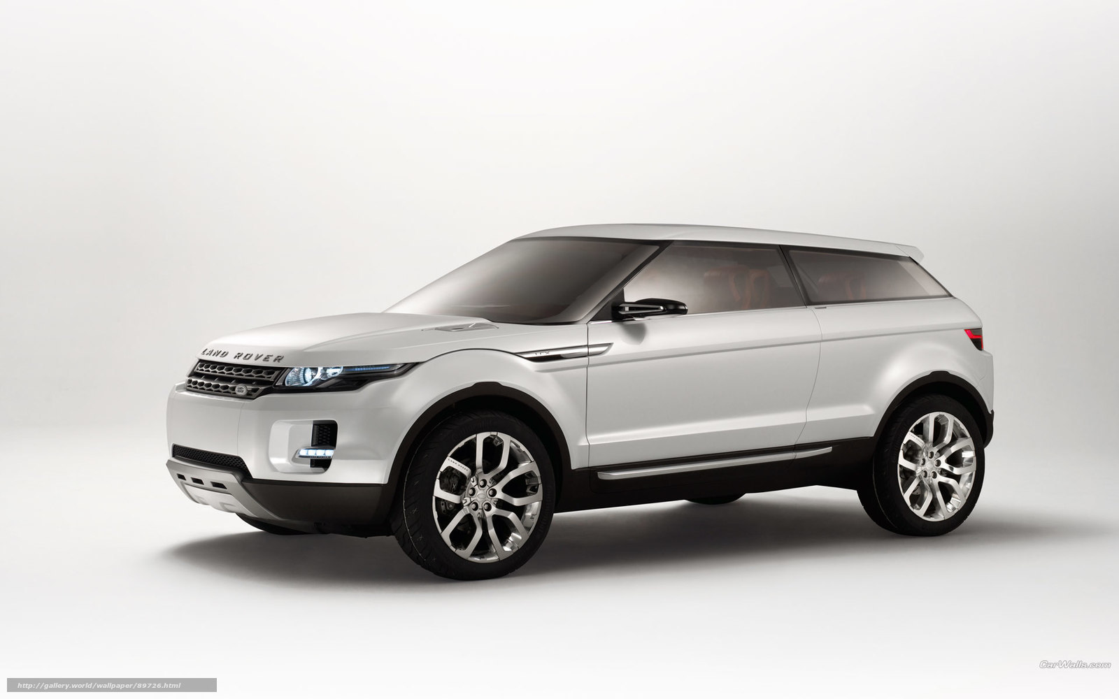 White Land Rover Concept