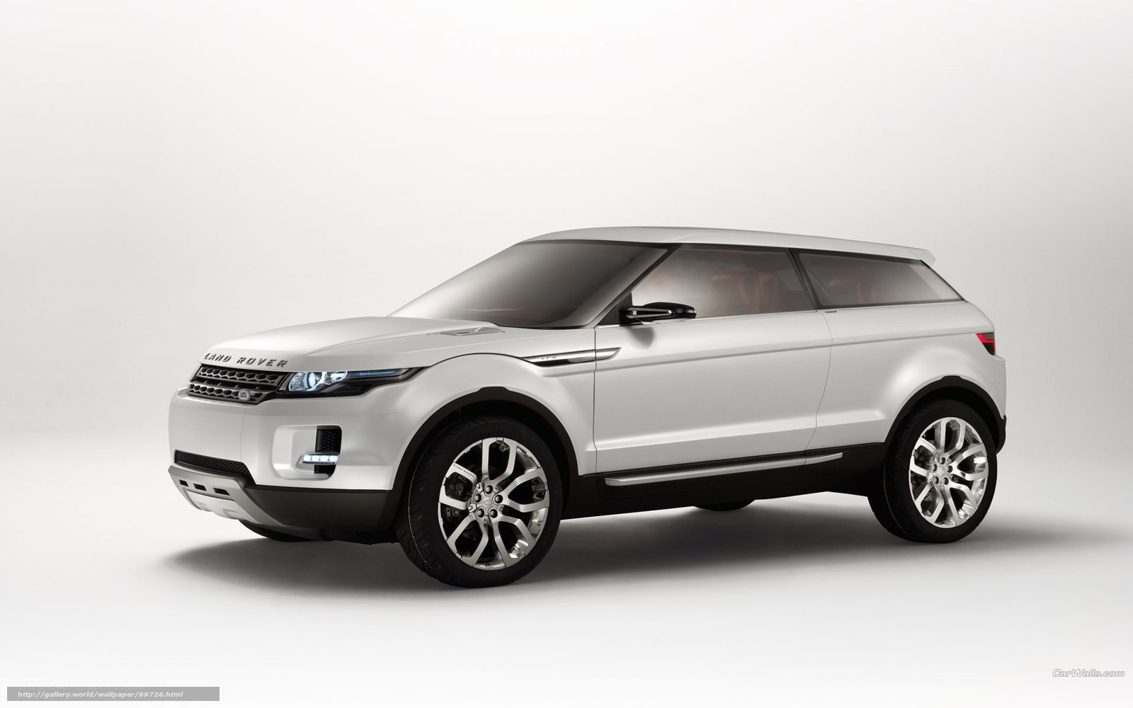White Land Rover Concept