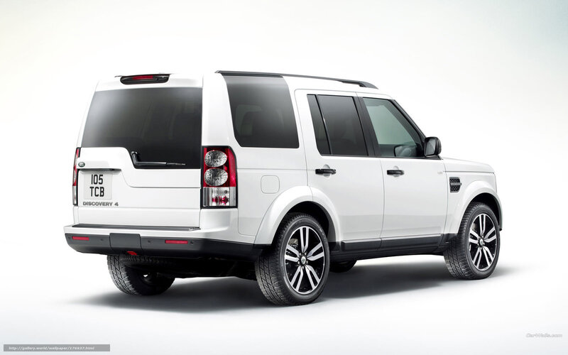 White Land Rover Discovery — Neutral