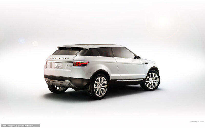 White Land Rover Suv — Neutral